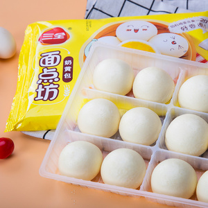 Sanquan ขนมปังนึ่งแช่แข็ง, สำหรับ horeca ไส้นมหวานและไข่ยัดนุ่น Bao manto - Product Image 5