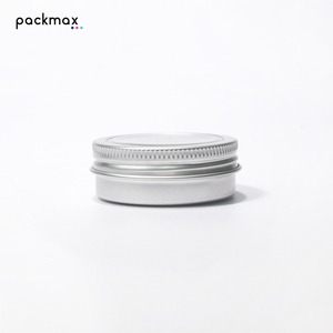 30ml 52*20mm Clear Window Aluminum Tin for Cosmetic Cream Tea - Metal Packaging Jar for Skin Care Balm Wholesale - Product Image 2