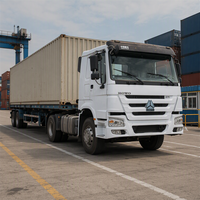 Camion tracteur diesel Sinotruk HOWO-7 6x4 d'occasion, 371-430 CV, suspension pneumatique, caméra arrière, usage intensif