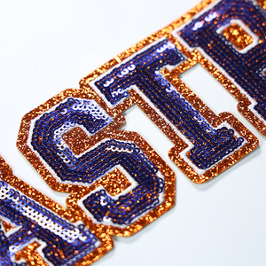 Parche Termoadhesivo de Lentejuelas Personalizado para Fútbol, Béisbol, para Gorras/Ropa - Product Image 5