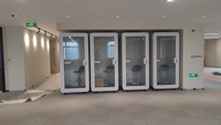 Cabine de bureau silencieuse portable, isolation acoustique pour une concentration accrue dans les bureaux ouverts