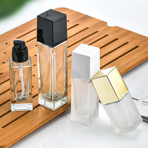 Flacon transparent givré de 15ml, 20ml, 30ml, 40ml, 60ml, 100ml - Product Image 3