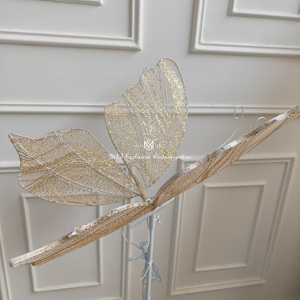 Đám cưới bướm đèn chùm dẫn ánh sáng sân khấu sắp xếp Prop cho khách sạn trung tâm hội trường đám cưới kim loại bướm đường hướng dẫn hiển thị - Product Image 3