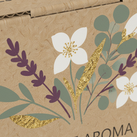 Boîte à rabat pour cosmétiques personnalisée Impression logo Emballage à ergots Boîte cadeau en carton blanc