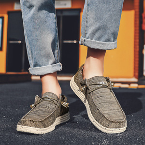 Mocasines transpirables para hombre, zapatos informales ligeros sin cordones, zapatillas cómodas para caminar con suela suave - Product Image 3