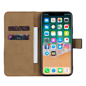 Bảo Vệ Tay Áo Trường Hợp Với Chân Đế Bìa <span class=keywords><strong>Wallet</strong></span> Trường Hợp Sang Trọng Chia Lật Da Chính Hãng Trường Hợp Điện Thoại Cho Iphone 11 - Product Image 3