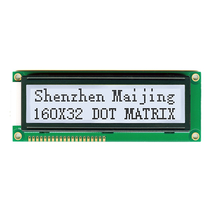 MJ16032A-1 lcd16032 LCM Mini 16x32 LED Đèn nền SMD gắn mô-đun hiển thị song song và nối tiếp STN loại - Product Image 4