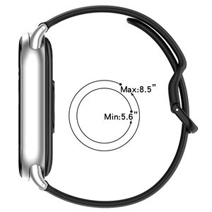 Fourniture en vrac pour Bracelet intelligent 12mm boucle Bracelet universel en Silicone liquide pour <span class=keywords><strong>huawei</strong></span> <span class=keywords><strong>Band</strong></span> 8/9/10 xiaomi <span class=keywords><strong>Band</strong></span> 8/9 - Product Image 5