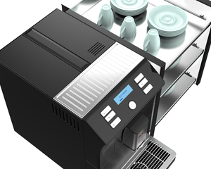 Machine à café <span class=keywords><strong>italienne</strong></span> automatique personnalisée professionnelle, cafetière électrique, couvercle de cuisine, chauffe-tasse - Product Image 5