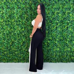 จั๊มสูทผู้หญิงแบบสั่งทำพิเศษ ปี 2026 ไซส์พลัส เอวสูง ชุดเดรสออกงานแบบชิ้นเดียว ตกแต่งโบว์ - Product Image 2