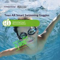 Gafas de Natación Holoswim 2 Pro AR con Pantalla HD de Datos en Tiempo Real con IA GHealth, Antivaho, Anti-UV, Resistentes al Agua, para Apple Watch, Nuevo Modelo 2026, Gran Venta