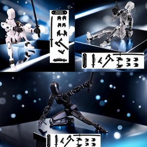 Mô hình <span class=keywords><strong>robot</strong></span> đa khớp nối in 3D, hoạt động linh hoạt, tương thích với hoạt hình stop motion, đồ chơi mô hình nhựa, mô hình nhân vật hành động, quà tặng độc đáo - Product Image 6