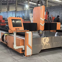Machine de gravure sur pierre CNC à double tête Kunheng, routeur de sculpture sur marbre et granit à deux broches indépendantes