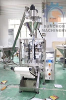 Machine de remplissage emballage de poudre multifonctionnelle 100g 500g 1kg 2kg 3kg 5kg Machine d'emballage de poudre de farine d'herbes en poudre