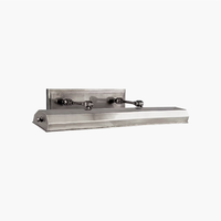 YH 4-Licht Vintage Bildleuchte Wandleuchte 4 Ausführungen Gealtertes Messing Poliertes Nickel Antik-Nickel Bronze Kunstwerk Spiegelleuchte