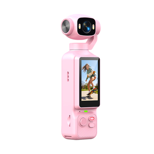 กล้องแอคชั่น 4K/1080p HD รองรับการ์ด TF พร้อมระบบกันสั่นในตัว เหมาะสำหรับวีล็อกกิ้ง ท่องเที่ยว กิจกรรมกลางแจ้ง ฟังก์ชั่นถ่ายภาพ - Product Image 2