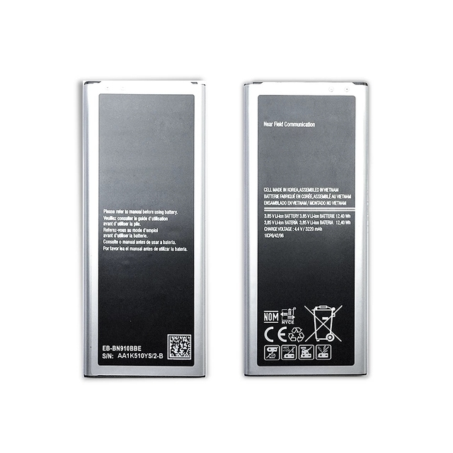 Mobile Phone Battery for Samsung Galaxy NOTE 4 Battery EB-BN910BBE