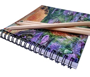 Service d'impression personnalisé, cahier de croquis, couverture rigide, cahier de spirale, A4/A5, en usine - Product Image 1