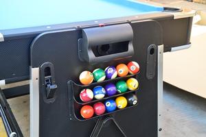 <span class=keywords><strong>Mesa</strong></span> <span class=keywords><strong>de</strong></span> <span class=keywords><strong>Billar</strong></span> Multijuegos 4 <span class=keywords><strong>en</strong></span> <span class=keywords><strong>1</strong></span> con Funciones <span class=keywords><strong>de</strong></span> <span class=keywords><strong>Billar</strong></span>, Hockey <span class=keywords><strong>de</strong></span> Aire <span class=keywords><strong>y</strong></span> <span class=keywords><strong>Ping</strong></span>-<span class=keywords><strong>pong</strong></span> - Product Image 4