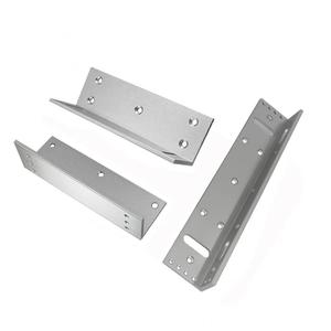 280kg Electromagnetic <b>Lock</b> LZ Bracket, Aluminum Alloy L & Z Type Mounting Bracket - Product Image 2
