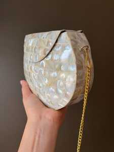 Sleek And Stylish Luxury Metallic Clutch For Women Ideal For Party Wear Designer Clutch Bag For Bride Vintage Look Mother - Product Image 4