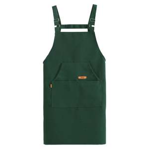 Below the Knee Cotton <b>Apron</b> Long Custom Chef Kitchen <b>Apron</b> for <b>Cooking</b> - Product Image 2