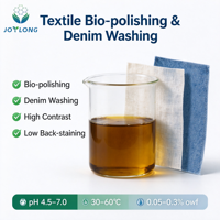 Enzyme Cellulase pour l'Abrasion du Denim CHCELL-76 N.CONC, pH Neutre, Liquide pour le Processus de Lavage des Vêtements