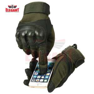 Gants de course de moto personnalisés pour hommes et femmes Gants en cuir véritable véritable - Product Image 5