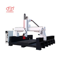 Tête oscillante Table rotative à 180 degrés Routeur CNC 4 axes 5 axes 1530 de Linyi CHAODA