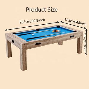 <span class=keywords><strong>Mesa</strong></span> <span class=keywords><strong>de</strong></span> Juegos para Oficina Multifuncional 4 en 1 <span class=keywords><strong>de</strong></span> 8 Pies, Reversible y Duradera, Material <span class=keywords><strong>de</strong></span> Cojín <span class=keywords><strong>de</strong></span> MDF para <span class=keywords><strong>Mesa</strong></span> <span class=keywords><strong>de</strong></span> <span class=keywords><strong>Billar</strong></span>, Pool y Snooker - Product Image 3