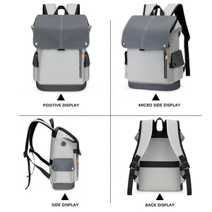 <span class=keywords><strong>Sac</strong></span> <span class=keywords><strong>à</strong></span> <span class=keywords><strong>dos</strong></span> pour <span class=keywords><strong>ordinateur</strong></span> portable pour homme, tendance, <span class=keywords><strong>imperméable</strong></span>, décontracté, sportif, avec logo personnalisé, vente en gros par HAIBOWY - Product Image 2