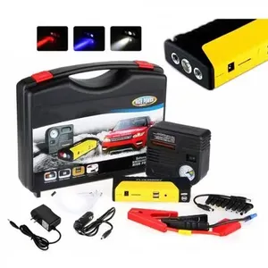 Auto di grande capacità QC3.0 Power Bank Car Jump Starter Outdoor Power Emergency Starter 12V Auto Battery Jump Starter