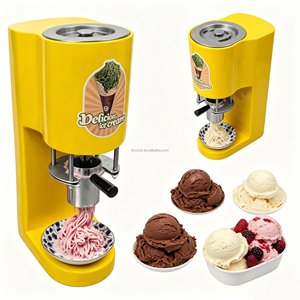 Máquina Eléctrica de Acero Inoxidable para Hacer Gelato y Espaguetis, Extrusora Automática de un Solo Botón para Gelato Italiano - Product Image 3