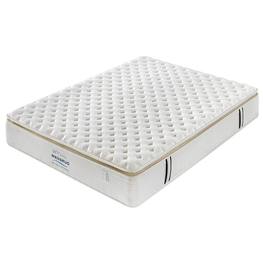 Colchón ortopédico de lujo para dormitorio, cama individual de foshan médica, colchón de muelles enrollados