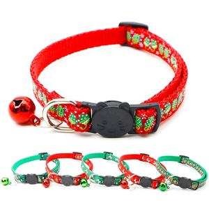 <span class=keywords><strong>Collar</strong></span> Ajustable de Poliéster para Perros/Gatos de Tamaño Pequeño con Campana del Mismo Color, Correa Clásica para Perros, Hebilla para Gatos, para Mascotas - Product Image 3