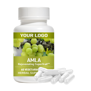 Complément alimentaire Carlyle Amla Capsules, supplément de fruit d'amla, poudre d'amla biologique pour la protection antioxydante, l'énergie et le soutien digestif - Product Image 1