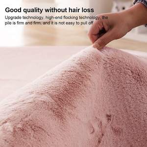 <span class=keywords><strong>Tapis</strong></span> <span class=keywords><strong>de</strong></span> luxe <span class=keywords><strong>en</strong></span> fausse fourrure <span class=keywords><strong>de</strong></span> <span class=keywords><strong>lapin</strong></span> <span class=keywords><strong>de</strong></span> couleur unie, <span class=keywords><strong>de</strong></span> <span class=keywords><strong>forme</strong></span> irrégulière, à poils hauts, épais - Product Image 5