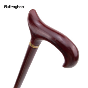 ไม้เท้าลายเสือดาว ทำจากไม้เนื้อแข็ง สำหรับผู้สูงอายุชาย - Product Image 5