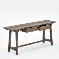 Table Console Antique Nordique Classique Table D'appoint En Bois pour Salon Décor À La Maison pour Hôtel par Antiquehouse