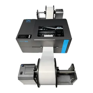 Mesin Printer 4 warna termal lebar 8 inci cerdas pencetak Inkjet kertas Label stiker