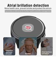 Moniteur de santé intelligent VL18 pour personnes âgées, étanche IP67, détection de chute, SOS d'urgence 4G, suivi, compatible iOS/Android, écran tactile