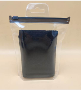 Sac en plastique personnalisé avec logo Sacs à poussière de poche à fermeture é<span class=keywords><strong>clair</strong></span> transparente givrée pour bijoux Petits sacs d'emballage pour pochette en PVC/EVA pour bijoux - Product Image 6