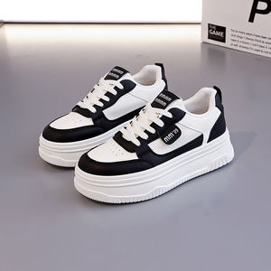 Scarpe Sportive Comode e Rialzate, Colorate, di Alta Qualità, Traspiranti, per Uso Quotidiano, Sneakers Casual da Donna Competitive - Product Image 2