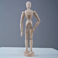 Modelo de Exhibición de Madera, Maniquíes de Madera Flexibles
