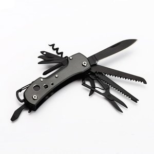 Bộ Sưu Tập Dao Đen Bằng Titan Ngoài Trời Lưỡi Dao Cố Định Gấp Lại Được Dao Phi Lê Bỏ Túi Làm LOGO Củ<span class=keywords><strong>a</strong></span> Bạn - Product Image 1