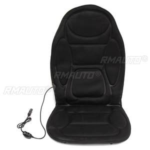 Coussin chauffant universel noir 12V pour siège avant de voiture, chauffe-siège électrique avec thermostat pour l'hiver, utilisation domestique - Product Image 5