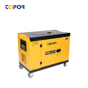 Générateur diesel silencieux de marque Topor pour usage domestique, solution d'alimentation de secours, options de démarrage à distance ATS - Product Image 3