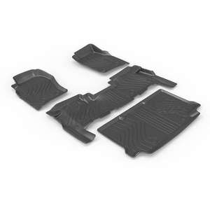 Alfombrillas de Coche 3D 5D TPE para <span class=keywords><strong>Nissan</strong></span> Patrol Y61 GU4 2003-2024, Alfombrillas Moldeadas para Todo Clima, Accesorios Interiores, Alfombras Impermeables - Product Image 2
