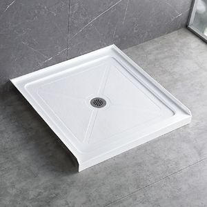 Base de <span class=keywords><strong>ducha</strong></span> de acrílico para baño Sally Wet Room Pan CUPC Caravan Simple resina personalizada moderna Base de <span class=keywords><strong>ducha</strong></span> bandeja de <span class=keywords><strong>Ducha</strong></span> - Product Image 2