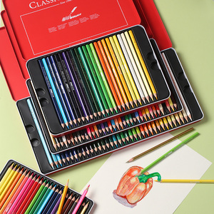 Giorgione Personalizado 24 Cores 3,8mm Diâmetro Ferro Caixa Artista à Base de Óleo Prismacolor Lápis Coloridos Conjunto - Product Image 2